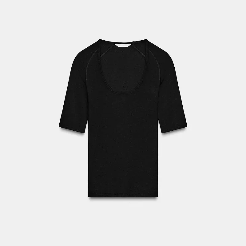 Rib T-shirt Zara 