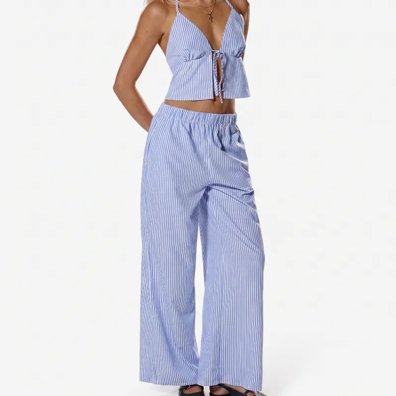 Two Piece Set Striped