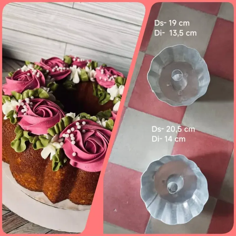 Roscón Floreado 