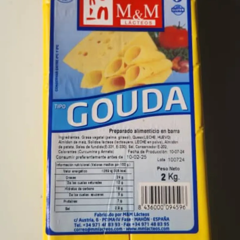 Queso gouda 2 kg