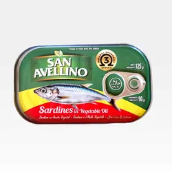 Sardinas en aceite vegetal 