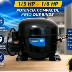 Compresor de Refrigeración 1/6 1/5