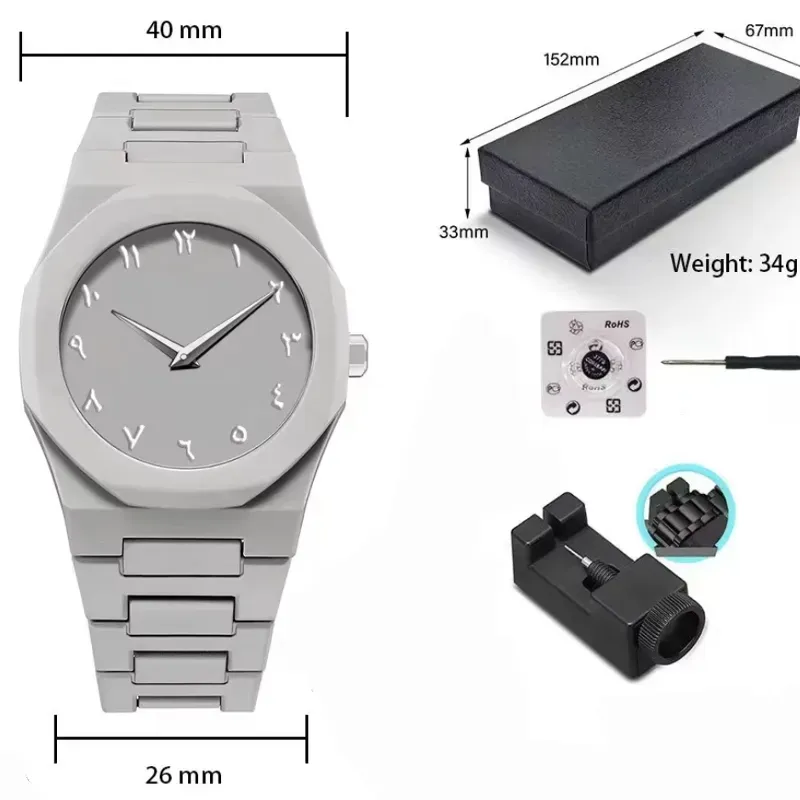 TOMI Matte GRIS minimalista