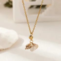 Cadena dorada de caracoles 