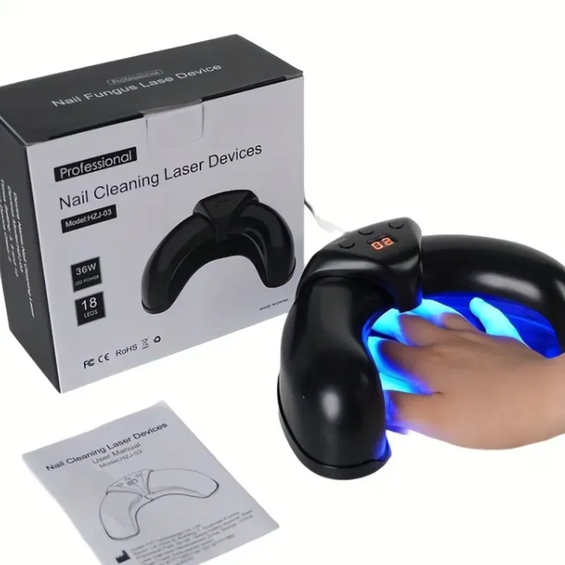 Dispositivo láser de limpieza para hongos de las uñas para onicomicosis