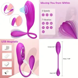 ⚜️ Vibrador 2 en 1