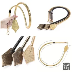 ⚜️ Látigo Gold con Lengua