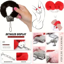 ⚜️ Esposas Metálicas Afelpadas