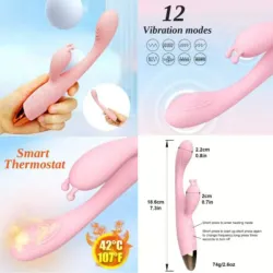 ‎⚜️ Conejito Vibrador (Calefacción Inteligente)