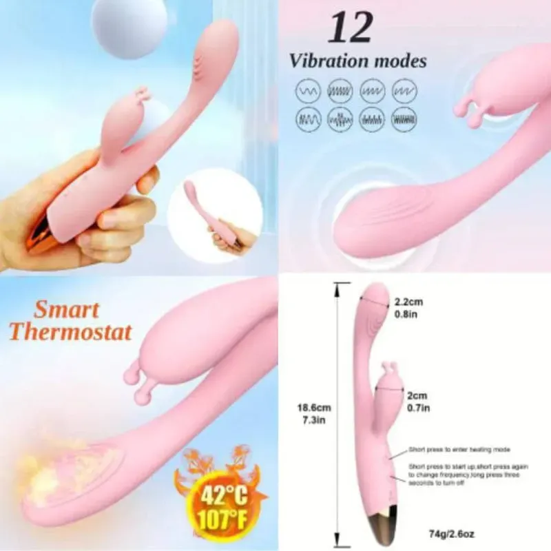 ⚜️ Conejito Vibrador (Calefacción Inteligente)