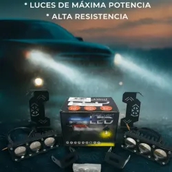 Neblinero lupa 3 led