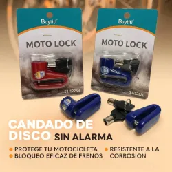 Candado de disco sin alarma