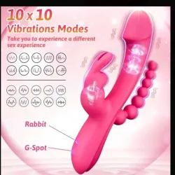 Conejito vibrador 3 en 1🍓