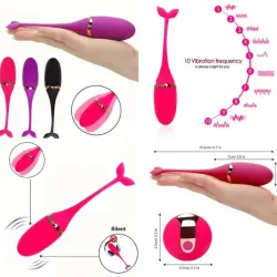 ‎⚜️ Ballena Vibradora (con Mando a Distancia)