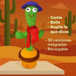 Cactus bailarín imitador de voz