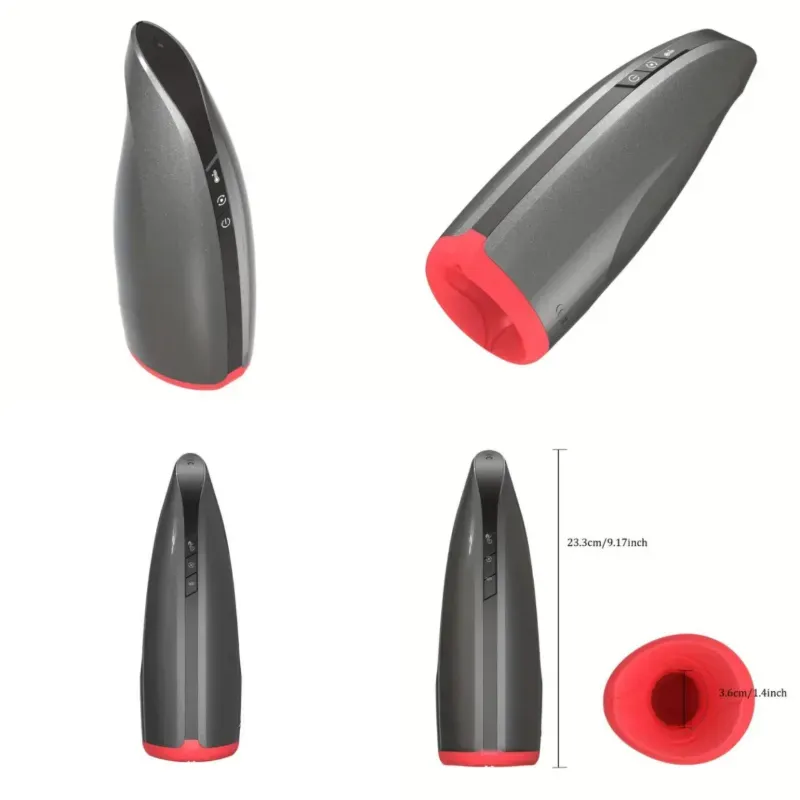 ⚜️ Masturbador masculino rotativo y vibratorio