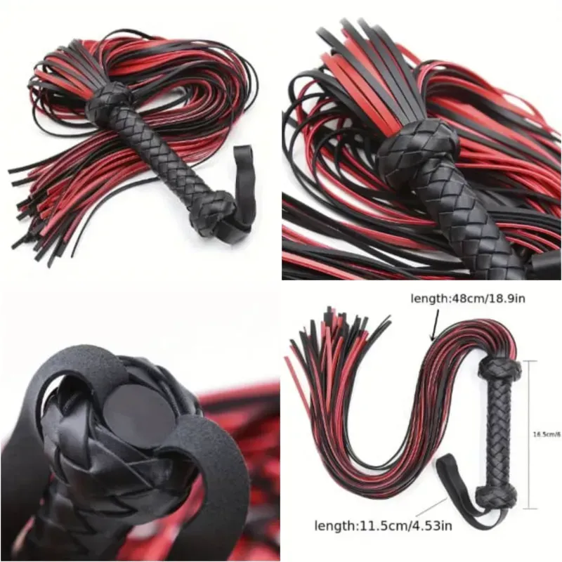 ⚜️ Flogger/ Látigo de Cuero Trenzado