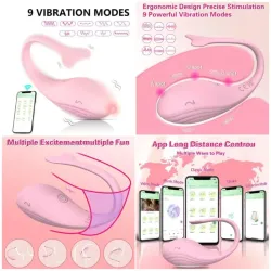 ‎⚜️ Vibrador Ballena — Vibrador Braga con Control App