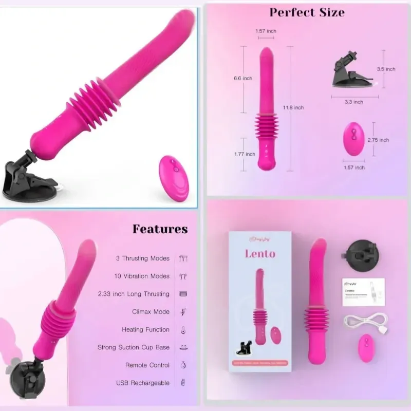 Dildo Vibrador Premium ✨