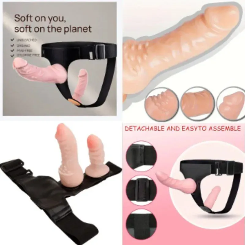 ⚜️ Strap-on - Arnés con Doble Dildo