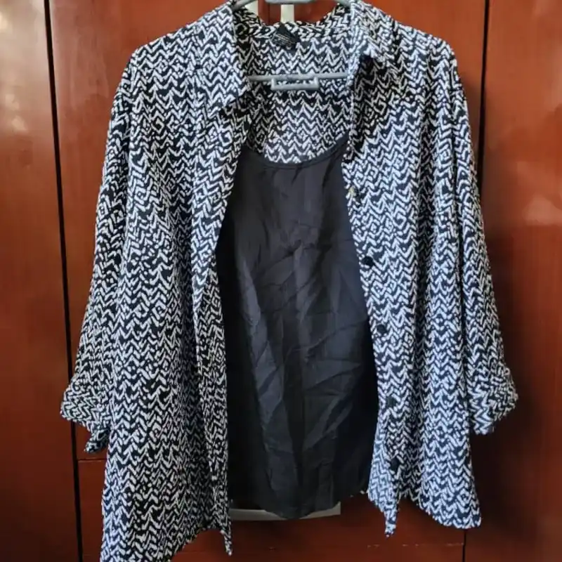 Blusa de Mangas Largas con Estampado