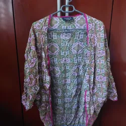 Blusa Playera Con Estampado