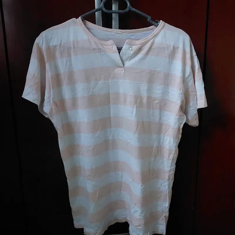 Pullover de Cuello a Rayas