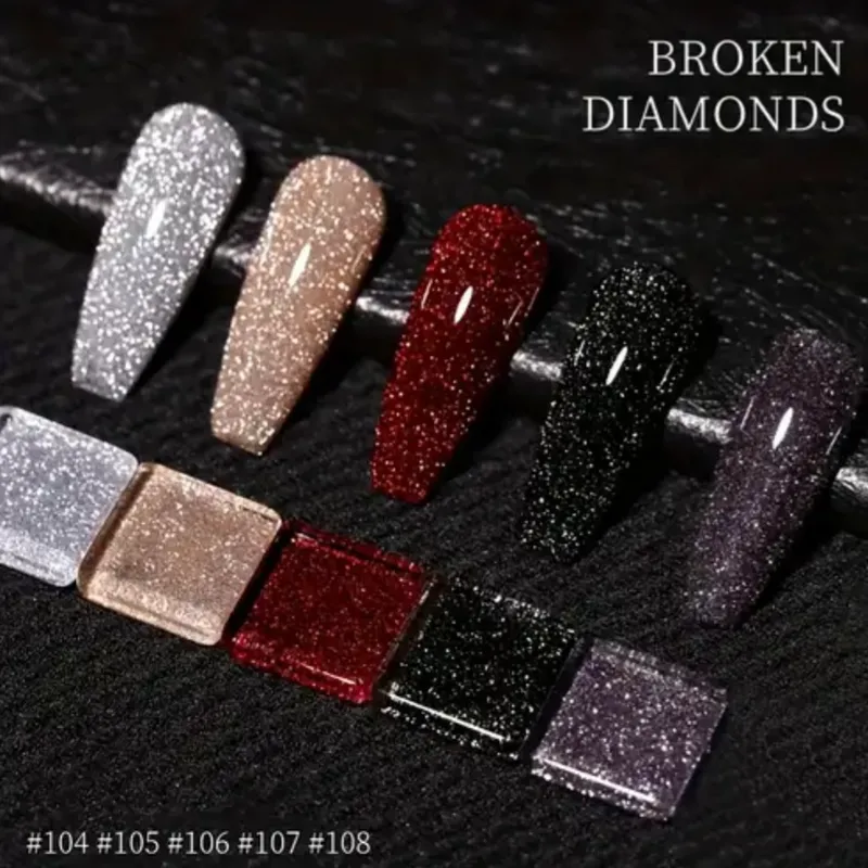 Broken diamond 