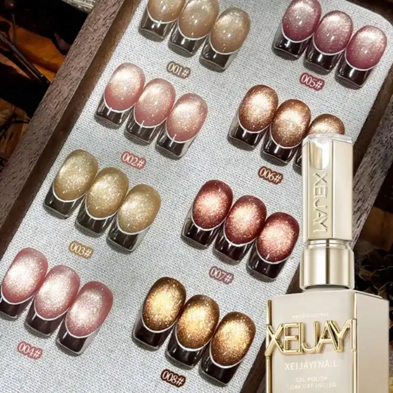 Golden gradient cat eye