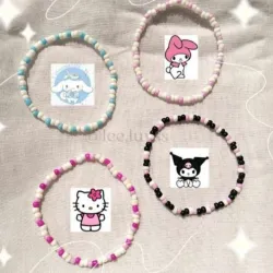 Pulseras temática Sanrio 