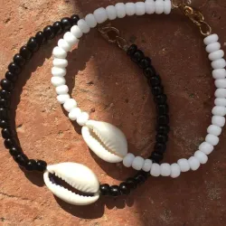Pulsitos para compartir en blanco y negro con caracol