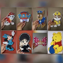 Muñes para decorar paredes