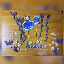 Topper personalizado para cake