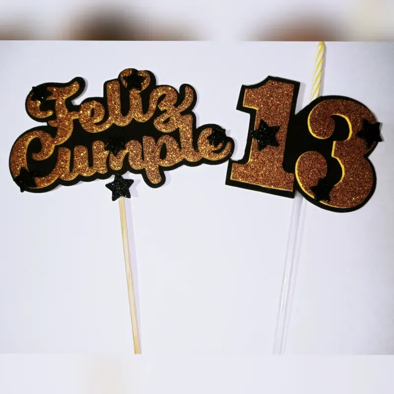 Topper personalizados para cakes