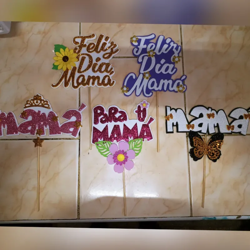 Topper personalizados para Mamá
