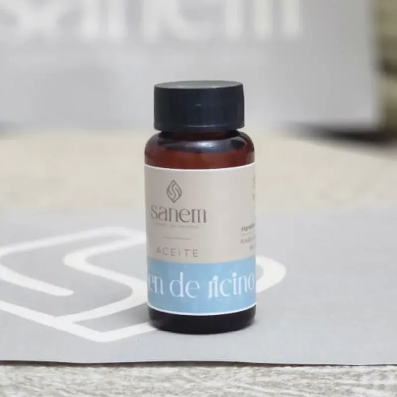 Aceite de Ricino Extra Virgen 30ml (Sanem)