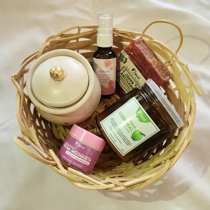 Cesta de regalo para mamá