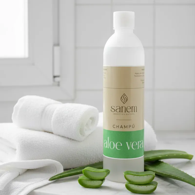 Champú de Áloe Vera 500ml (Sanem)