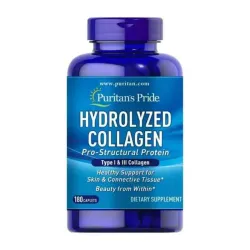 Colágeno Hidrolizado Puritan’s Pride – 180 cápsulas