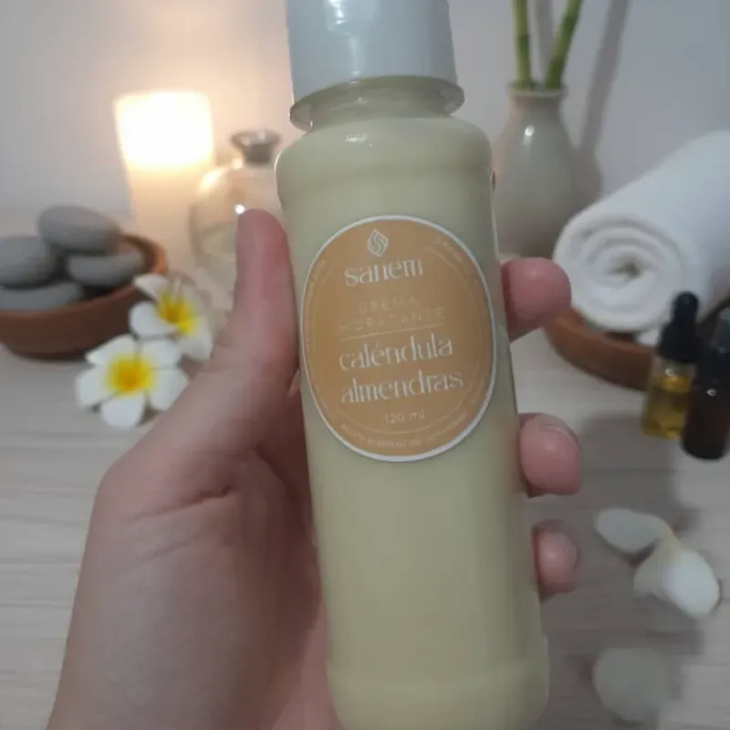 Crema de Caléndula y Almendras 100ml (Sanem)