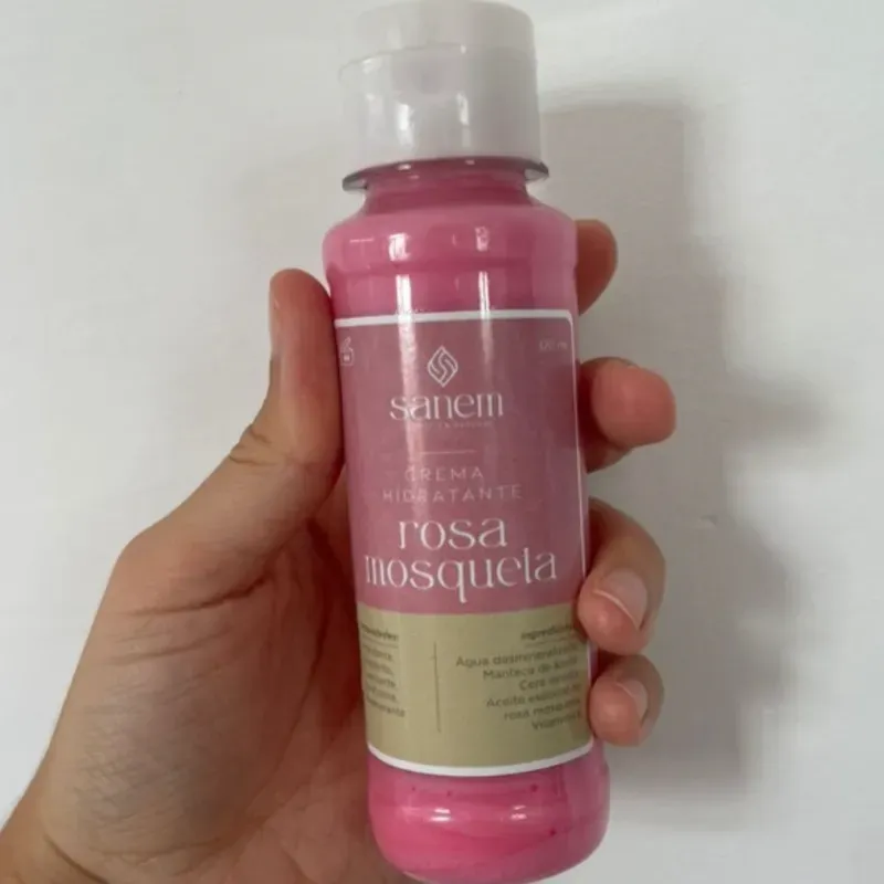 Crema hidratante de Rosa Mosqueta 120ml (Sanem)