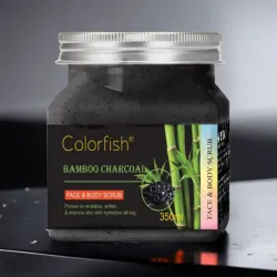 Exfoliante de Carbón Activado de Bamboo 350g