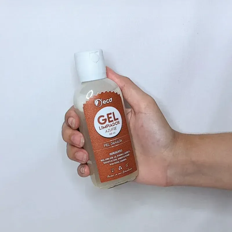 Gel limpiador Azufrado 100ml (D´eco)