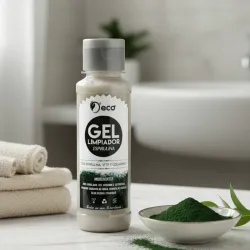 Gel limpiador de Colágeno, Espirulina y vitamina E 120ml (D´eco)