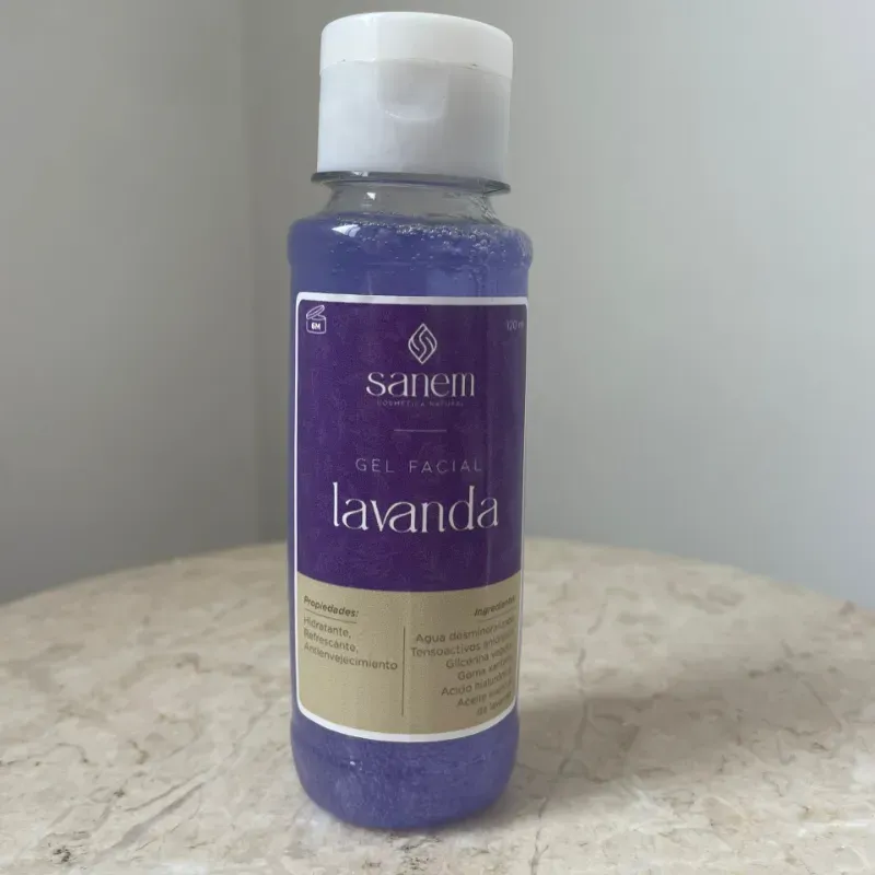 Gel limpiador de Lavanda 120ml (Sanem)