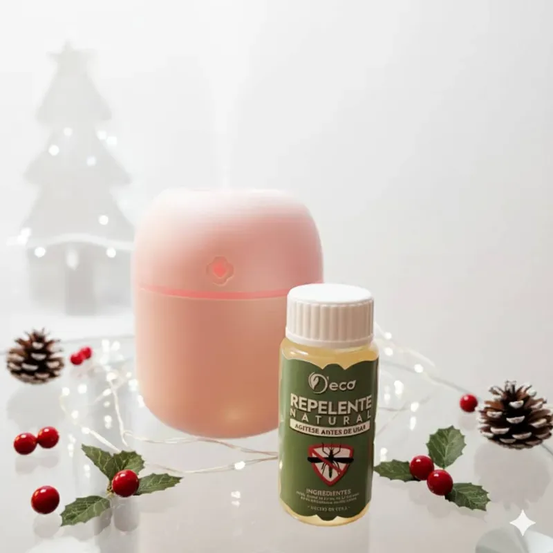 Humidificador + aceite repelente de mosquitos