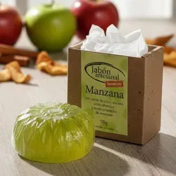 Jabón Aromático de Manzana base de glicerina🍏 (D'eco)