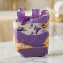 Jabón Artesano Oro y Amatista (D'eco)