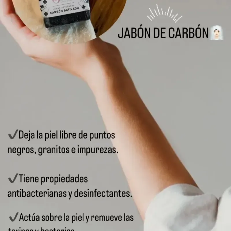 Jabón de Carbón 110g (Ninfas)