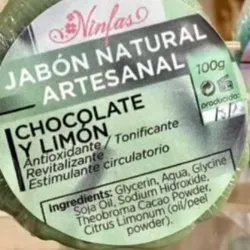 Jabón de Chocolate con Limón (Ninfas)